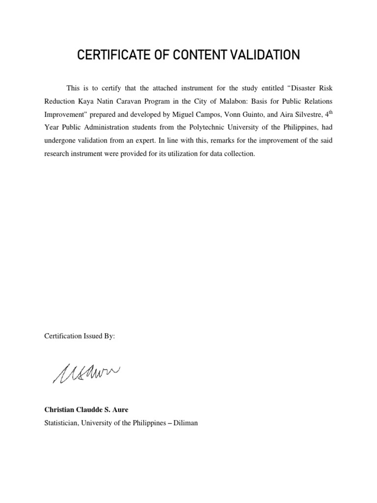 Certificate of Validation 1 PDF