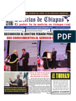 Periódico Noticias de Chiapas, Edición Virtual Jueves 30 de Marzo de 2023