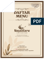 Menu Daftar: Nusantara