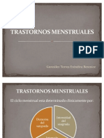 Trastornos Menstruales