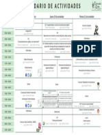 Calendario XVICEI2022