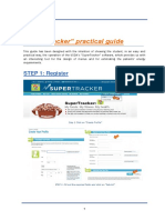 Supertracker" Practical Guide: Step 1: Register