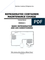 Refrigerated Container Maintenance Course: "K" Line Maritime Academy Philippines Inc