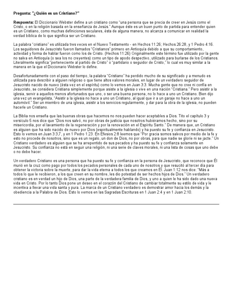 QUE ES UNA PERSONA CRISTIANA visual data 7
