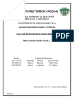 Instituto Politécnico Nacional: Escuela Superior de Ingeniería Mecánica Y Eléctrica