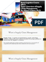 Overview of Supply Chain MGT