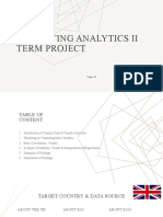 MG4F2 Marketing Analytics Ii Term Project: Team 10