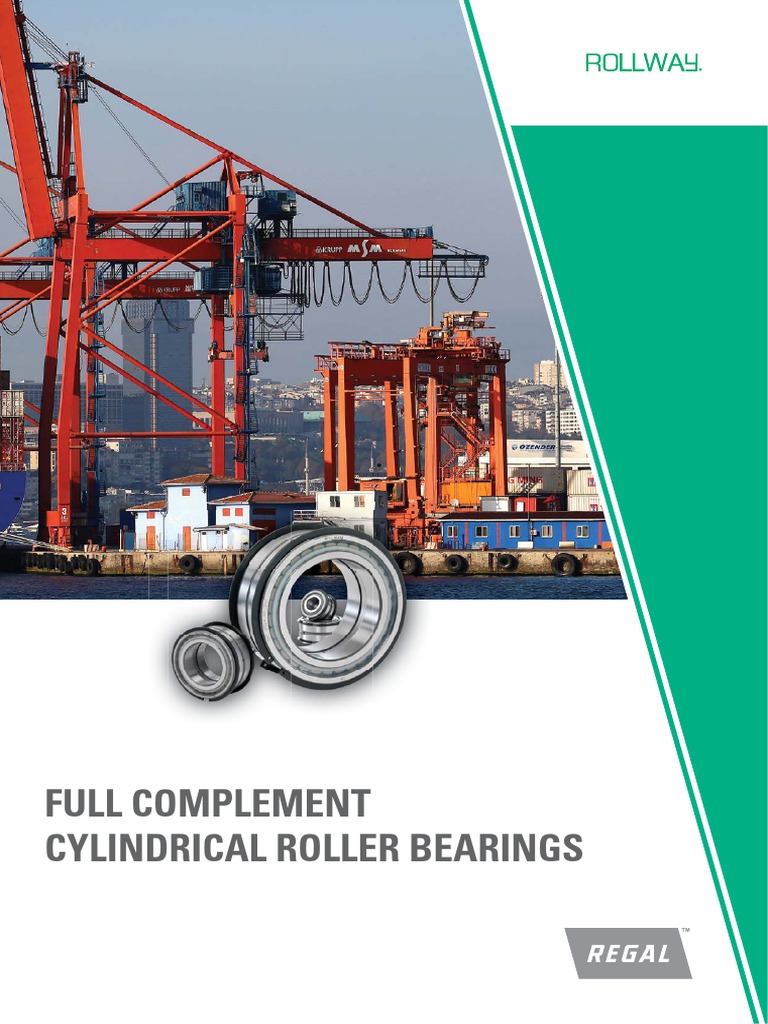 ROLLWAY Bearing PDF Bearing (Mechanical) Contractual Term