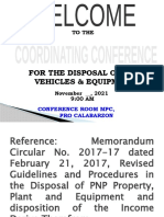 Disposal of Ber Cy 2017 - 2019 Updated