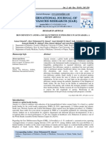 Iron Deficiency Anemia and Malnutrition in Pediatrics in Saudi Arabia: A Review Article