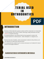 Material Used IN Orthodontics