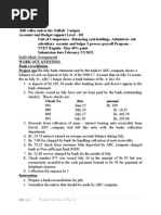 Assignment Bank Reconciliation and Payroll New 1