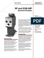 Woodward UG-8 Governor Manual | PDF | Valve | Piston