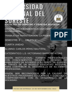 Universidad Regional Del Sureste: Facultad de Derecho Y Ciencias Sociales