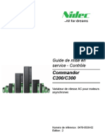 Commander C200/C300: Guide de Mise en Service - Contrôle