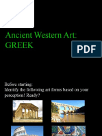 Ancient Western Art: Greek