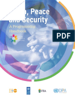 Youth, Peace and Security: A Programming Handbook