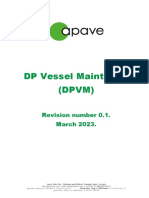 DP Vessel Maintainer (DPVM) : Revision Number 0.1. March 2023