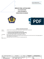 Formulir Final Aktualisasi: Pelatihan Dasar Cpns Golongan Iii Kementerian Keuangan