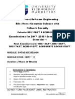 Database Design DBT1111C