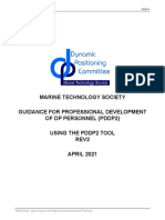 2020, MTS - Guidance For Professional Development of DP Personal