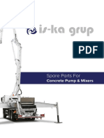 Spare Parts For: Concrete Pump & Mixers