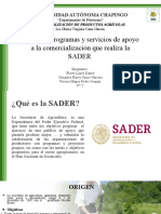 Programas de apoyo a la comercialización agrícola de SADER