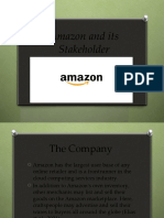 Amazon and Its Stakeholder
