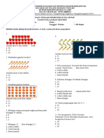 UTS Matematika SD Kelas 1 SMT 2