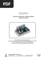 Generator Automatic Voltage Regulator Operation Manual: Kutai Electronics Industry Co., LTD