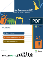 Quality Assurance (QA) - 3 Desember 2021