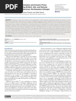 Potential Soil Loss Estimation and Erosion-Prone Area Prioritization Using RUSLE, GIS, and Remote Sensing in Chereti Watershed, Northeastern Ethiopia