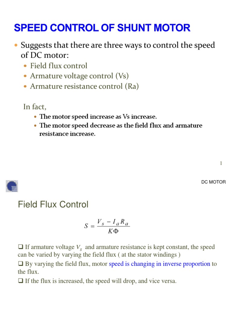 Chapter 2 Modelling of DC Machines - Part2 | PDF | Electric Motor | Switch