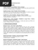 Tabela Indice Analise Balanco