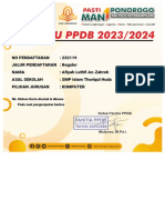 Kartu 232119afiyah Luthfi Az-Zahroh - SMP Islam Thoriqul Huda - KOMPUTER