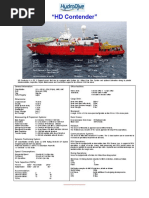 Oriental Dragon (DSV) - Main Specification | PDF | Water Transport | Ships