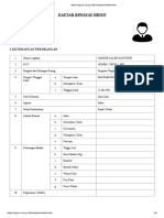 Daftar Riwayat Hidup: I. Keterangan Perorangan