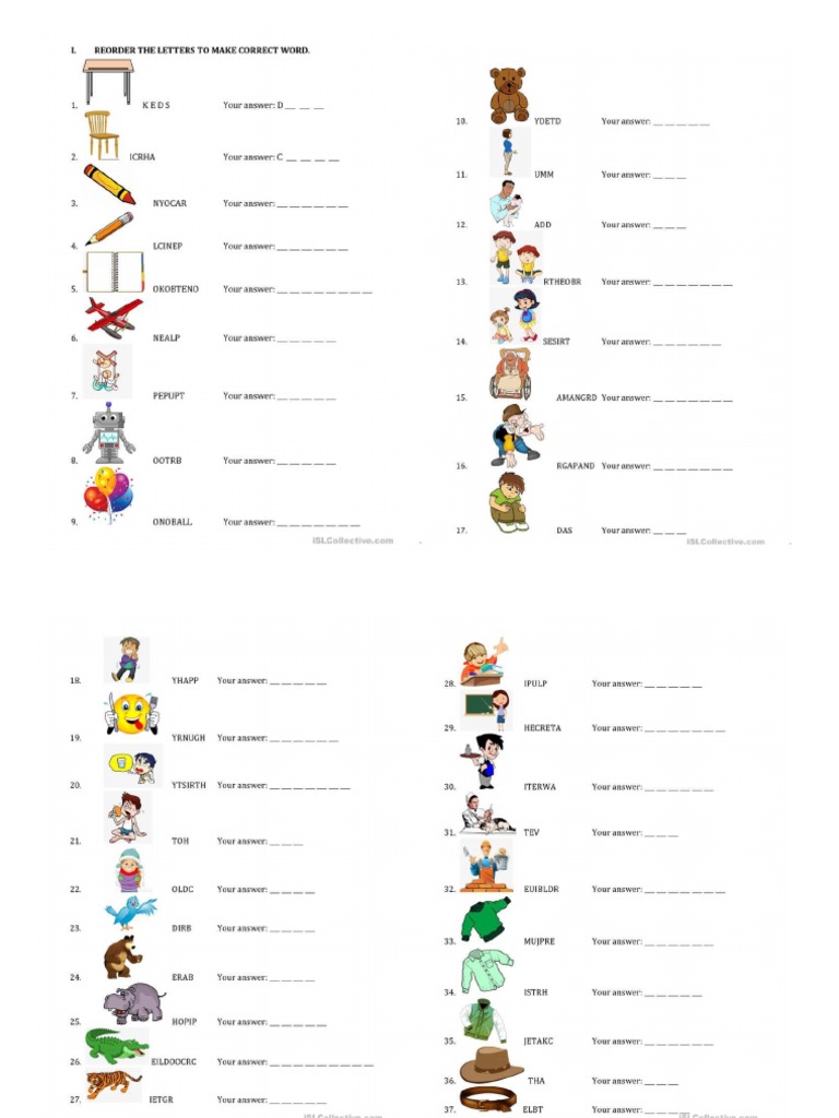 Arrange pdf
