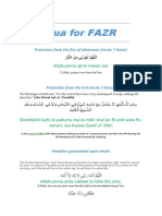 Dua For FAZR