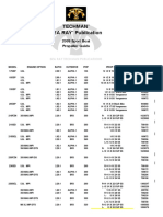 2009 Sport Boat Sport Cruiser Prop Chart