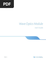 Wave Optics Module: User's Guide