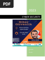 Cyber Security: Fatma DEMİR FD 28.01.2023