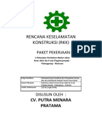 Rencana Keselamatan Konstruksi (RKK) : Paket Pekerjaan