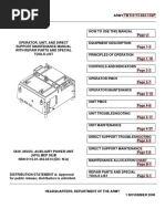 帽子 40's U.S.ARMY AIR FORCE TYPE A-4 MEP806A Technical Manual Repair Parts TM 9 6115 645 24P
