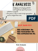 Process of Identifying and Analyzing Potential Issues That Could Negatively Impact Key Business Initiatives or Projects