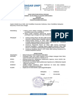 Surat Keputusan Kepala Sekolah NOMOR: 422.B12/0012.D-S.Kep/SD UMP/VII/2021 Tentang Beban Kerja Guru TAHUN PELAJARAN 2021/2022