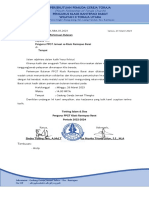 Surat 08 - Undangan Pertemuan Bulanan Di Jemaat Tilengko