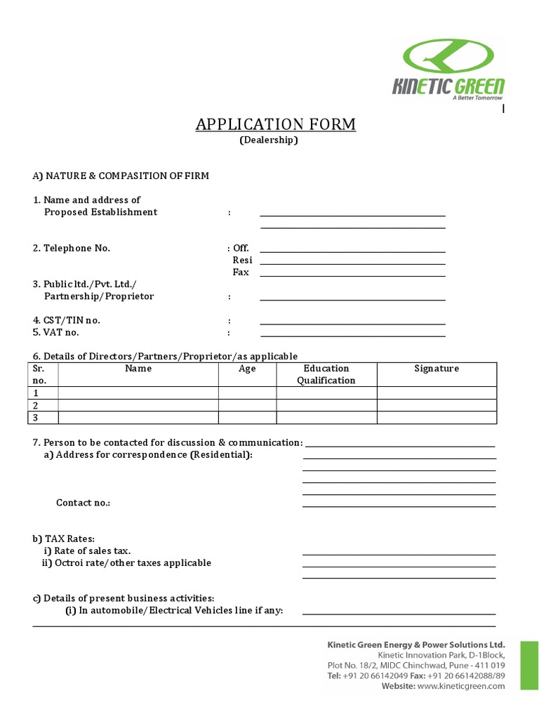 Application Form | PDF | Banks | Economies