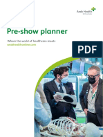 Pre-Show Planner: Where The World of Healthcare Meets
