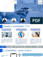 Z-Learning: Learn & Earn: Solusi No 1 Gen Z Menjadi Manusia Siap Bersaing Di Era Disterupsi